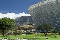 Cape Town Stadium, South Africa, Table Mountain, golf course