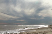 seascape, clouds, ocean