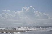 seascape, ocean, clouds, waves